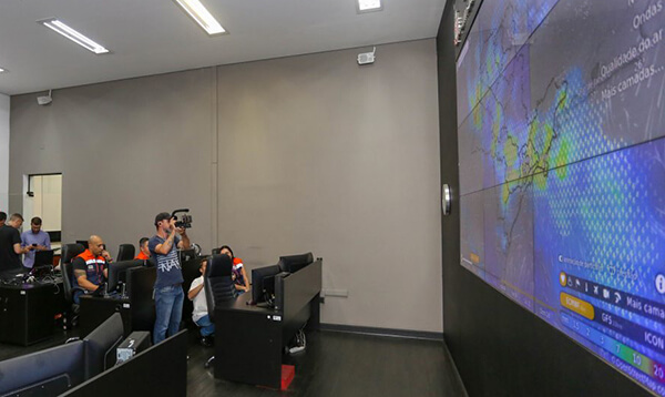 A Defesa Civil do Estado continua monitorando a situação (Foto: Arquivo/Governo de SP)