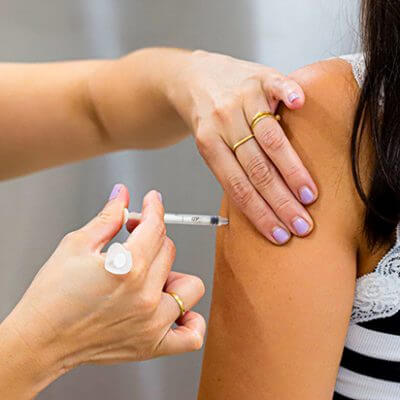 Vacinação contra a gripe é feita até acabarem as doses (Foto: Divulgação/Prefeitura de Santa Bárbara d’Oeste)