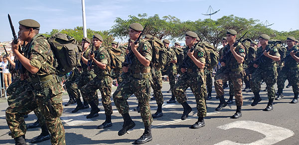 Desfile de Sete de Setembro, em 2019, em Indaiatuba (Foto: Arquivo/Patrícia Lisboa/Dropes)