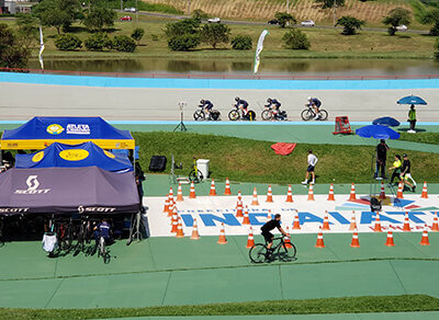 Aulas e competições acontecem no Velódromo Municipal (Foto: Arquivo/Patrícia Lisboa/Dropes)