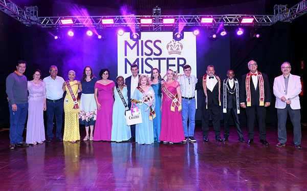 Miss e Mister Terceira Idade 2024 foi realizado pelo Funssol no Indaiatuba Clube (Foto: Eliandro Figueira/PMI)