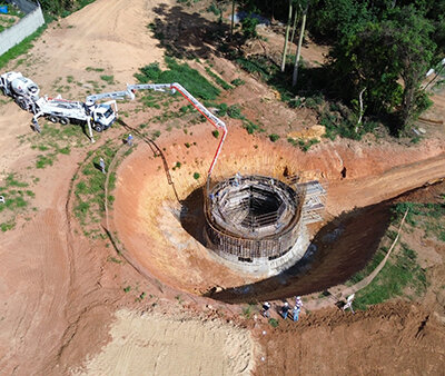 A ETA 6 tratará as águas do Rio Judiai, aumentando a disponibilidade hídrica de Indaiatuba (Foto: Divulgação/Saae)