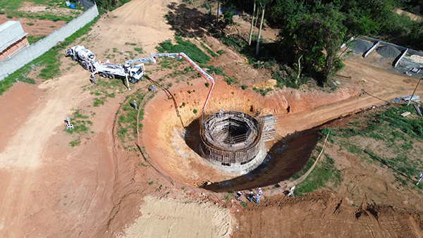 A ETA 6 tratará as águas do Rio Judiai, aumentando a disponibilidade hídrica de Indaiatuba (Foto: Divulgação/Saae)