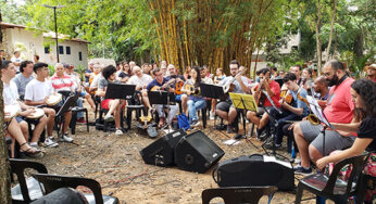 Domingo tem Roda de Choro dos oficineiros do Núcleo Nabor na Praça Dom Pedro II
