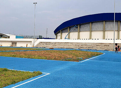 Centro Esportivo “Rei Pelé” é inaugurado neste domingo (Foto: Patrícia Lisboa/Dropes)