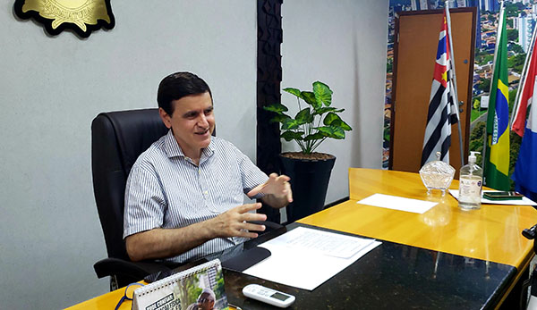 O presidente da Câmara, vereador e vice-prefeito eleito de Indaiatuba, Luiz Carlos Chiaparine (Foto: Patrícia Lisboa/Dropes)