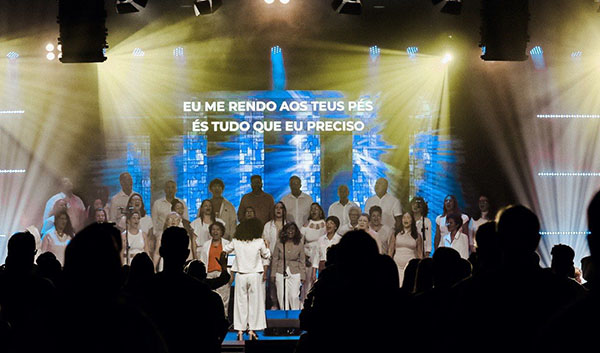 Coral da Igreja Nazareno Central Indaiatuba (Foto: Paulo Ataliba)
