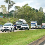 Só na SP-75 são esperados 95 mil veículos no feriado de Natal (Foto: Patrícia Lisboa/Dropes)