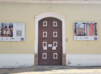 Igreja Candelária ficou fechada para reforma do telhado, primeira etapa da restauração (Foto: Patrícia Lisboa/Dropes)