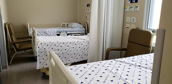 
Nova maternidade para pacientes do SUS, no Haoc, possui 18 leitos (Foto: Patrícia Lisboa/Dropes)