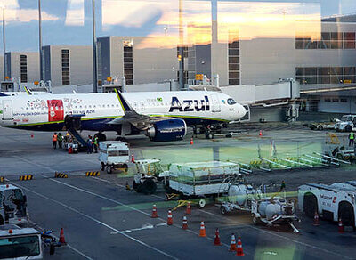 Aeroporto Internacional de Viracopos, em Campinas (Foto: Patrícia Lisboa/Dropes)