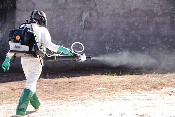 Nebulização é feita para o combate ao mosquito da dengue (Foto: Arquivo/Prefeitura de Araras)