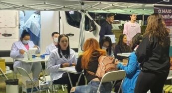 Testes rápidos de HIV, sífilis e hepatites B e C são realizadas durante o Maio Musical