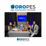 Gravação do PodCast do DROPES, no estúdio do Jornal Mais Expressão (Foto: Lucas Cardoso/Jornal Mais Expressão)