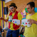 Feijão Letrado doa 696 livros e leva diversão e arte a estudantes de Indaiatuba (Foto: Divulgação)
