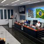 Vereadores na sessão ordinária desta segunda-feira (Foto: Patrícia Lisboa/Dropes)