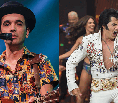 Tavinho Rezende e Renato Carlini são as atrações do Maio Musical neste domingo (Fotos: Divulgação)