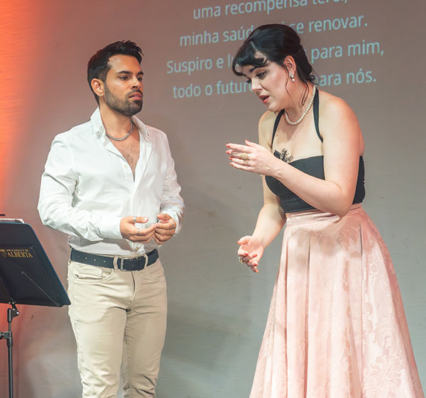 Arthur Raymundo e Laura Duarte são solistas no concerto (Foto: Divulgação)