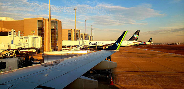 Aeroporto de Viracopos passa a operar voo da Azul direto para Madrid, na Espanha (Foto: Patrícia Lisboa/Arquivo/Dropes)