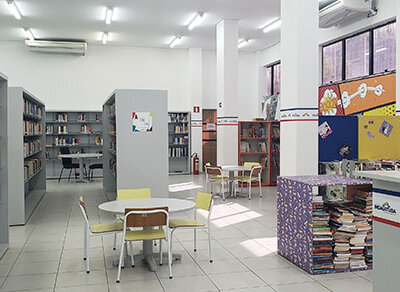 A Biblioteca Pública fica na Casa da Memória (Foto: Patrícia Lisboa/Dropes)