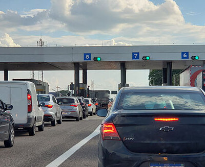 Tarifa do pedágio da SP-075 tem reajuste de 5,32% a partir de 1º de julho (Foto: Patrícia Lisboa/Dropes)