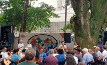 Roda de Choro do Núcleo Nabor no bosque do Casarão (Foto: Arquivo/Patrícia Lisboa/Dropes)
