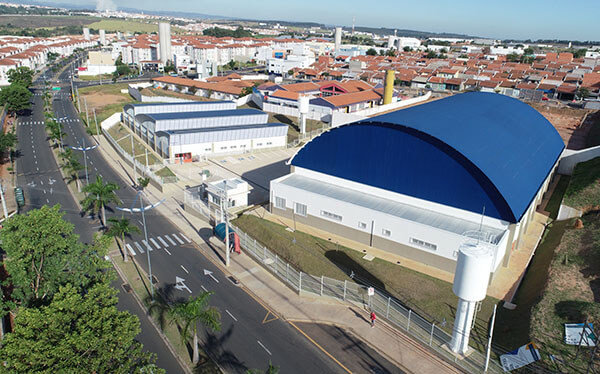 Centro Esportivo do bairro Campo Bonito é um dos endereços do projeto “Férias Eu Escolho Você” (Foto: Eliandro Figueira/Secom/PMI)