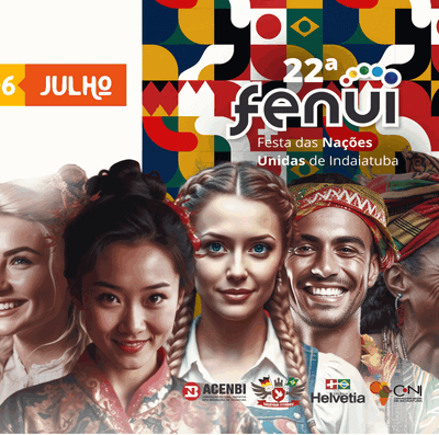 22ª Fenui acontece no Espaço Viber de 4 a 6 de julho e tem entrada gratuita (Banner: Divulgação)