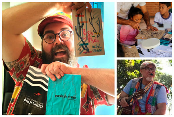 A Oficina de Literatura de Cordel é ministrada por Rafael Cocchini (Foto: Divulgação)