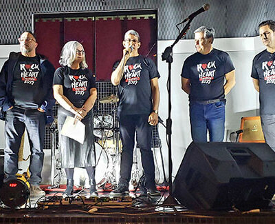 Lançamento da edição 2025 do Rock in Heart da Volacc (Foto: Patrícia Lisboa/Dropes)