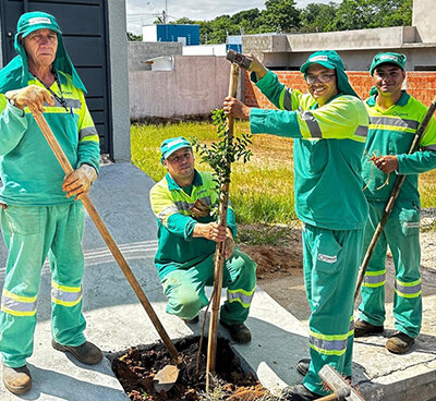 O Projeto Bairro Verde visa reforçar a arborização urbana em Indaiatuba (Foto: Arquivo/Secom/PMI)