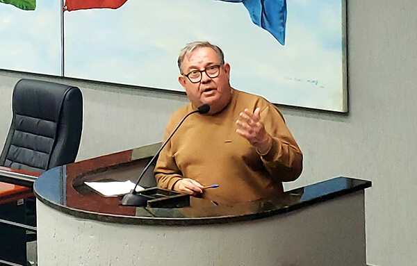 Vereador Cebolinha é o autor da proposta (Foto: Patrícia Lisboa/Dropes)