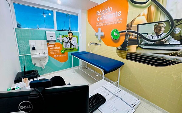 Consultório Digital na UPA é oferecido como forma opcional de atendimento (Foto: Divulgação)