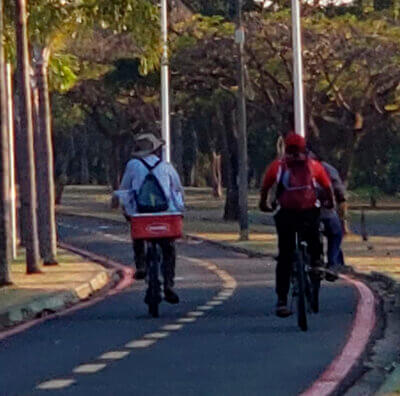 O Dia do Ciclista é comemorado em 19 de agosto (Foto: Patrícia Lisboa/Dropes)