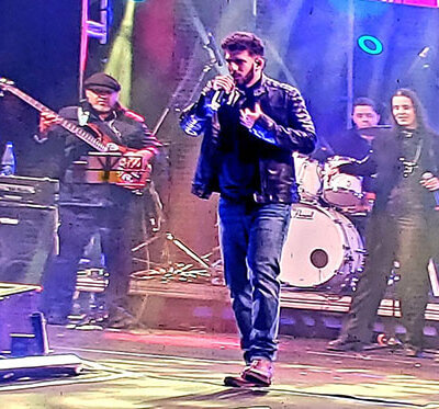 Felipe Nogueira estreou no palco principal da Faici nesta sexta-feira, 15 de agosto (Foto: Patrícia Lisboa/Dropes)