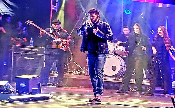 Felipe Nogueira estreou no palco principal da Faici nesta sexta-feira, 15 de agosto (Foto: Patrícia Lisboa/Dropes)