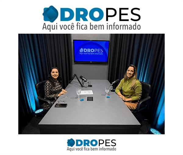 Secretária de Saúde de Indaiatuba, Heloisa Carla Salatino, em entrevista ao PodCast do DROPES (Foto: Lucas Cardoso)