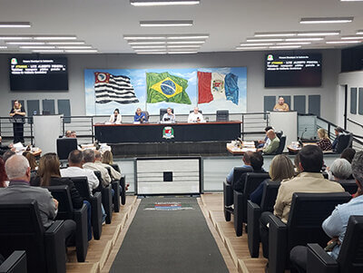 Votação aconteceu na sessão da Câmara de Indaiatuba nesta segunda-feira, 4 de agosto de 2025 (Foto: Patrícia Lisboa/Dropes)