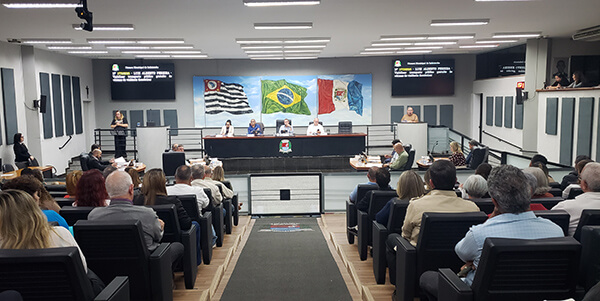 Votação aconteceu na sessão da Câmara de Indaiatuba nesta segunda-feira, 4 de agosto de 2025 (Foto: Patrícia Lisboa/Dropes)