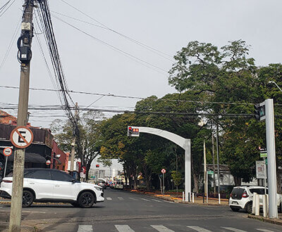 Ocorre muita nebulosidade, em Indaiatuba, na manhã desta segunda (Foto: Patrícia Lisboa/Dropes)