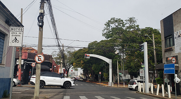 Ocorre muita nebulosidade, em Indaiatuba, na manhã desta segunda (Foto: Patrícia Lisboa/Dropes)