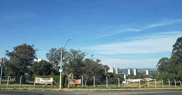 O tempo fica estável, com poucas nuvens, na manhã desta quinta, em Indaiatuba (Foto: Patrícia Lisboa/Dropes)
