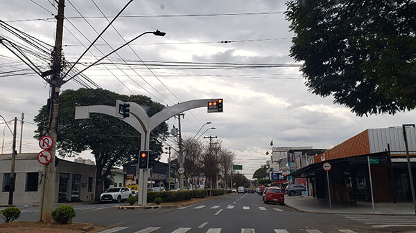 Ocorre muita nebulosidade em Indaiatuba (Foto: Patrícia Lisboa/Dropes)