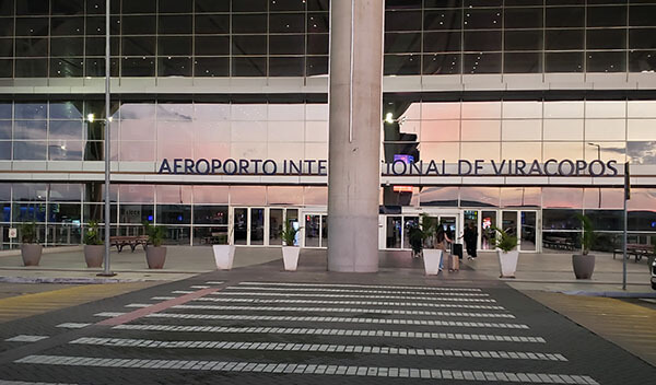 Aeroporto Internacional de Viracopos, em Campinas (Foto: Patrícia Lisboa/Dropes)