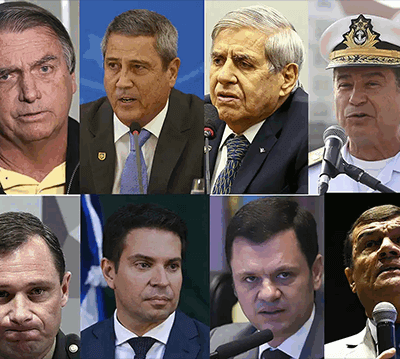 Por 4 votos a 1, os ministros condenaram o ex-presidente Jair Bolsonaro e mais sete aliados (Foto: Agência Brasil)