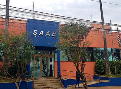 Fachada do escritório central do Saae (Foto: Patrícia Lisboa/Dropes)