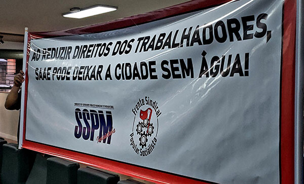 O Sindicato dos Servidores Públicos Municipais de Indaiatuba segue com as ações contra a portaria 242/2025, do Saae (Foto: Patrícia Lisboa/Dropes)