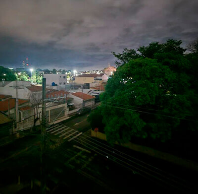 Temporal provoca queda de energia em Indaiatuba; Cidade Nova 2 foi um dos bairros afetados (Foto de Leitor)
