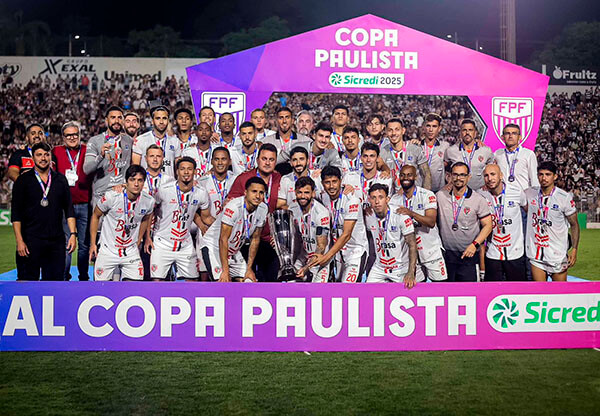 Escalação do Primavera na final da Copa Paulista 2025, sábado (Foto: Divulgação/Primavera)