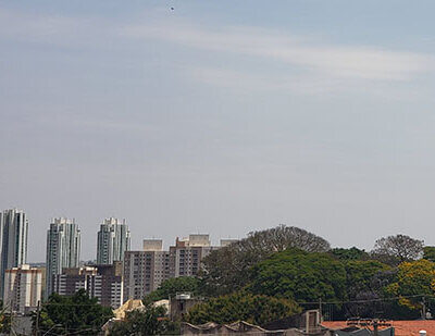 A segunda é de tempo seco e quente, em Indaiatuba (Foto: Patrícia Lisboa/Dropes)